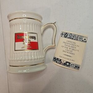 Kronenbourg‎ Franklin Mint Tankard of World's Great Breweries Beer Mug Stein